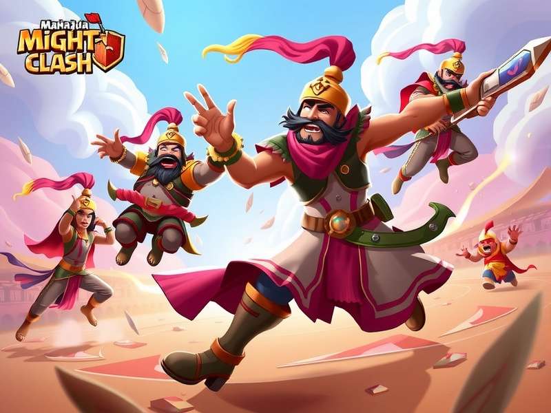 Maharaja S Mighty Clash Epic Battle Scene